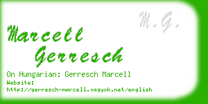 marcell gerresch business card